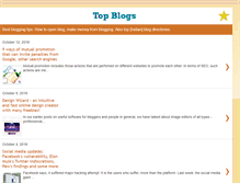 Tablet Screenshot of indiantopblogs.com